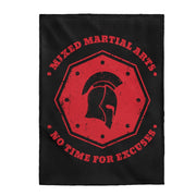 MMA No Time For Excuses - Plush Blanket